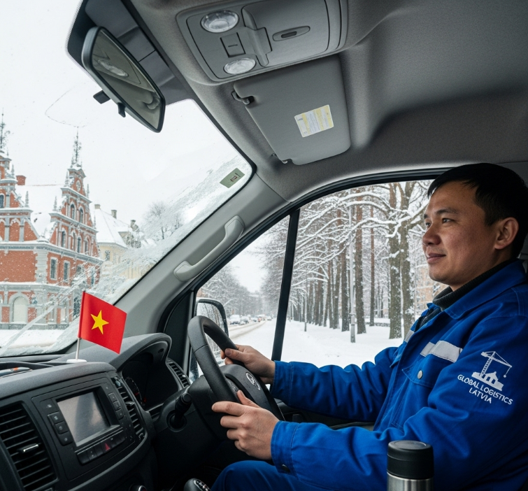 THƯ YÊU CẦU TUYỂN DỤNG LÀM LÁI XE TẠI LATVIA